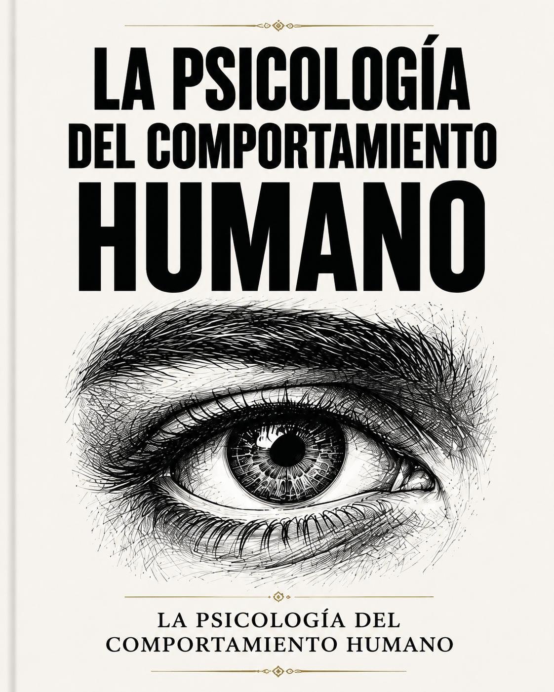 La Psicología Del Comportamiento Humano by Biblioteca de la Sabiduría — book cover