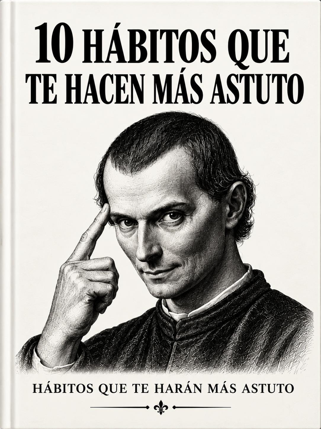 10 HÁBITOS QUE TE HACEN MÁS ASTUTO by Biblioteca de la Sabiduría — book cover