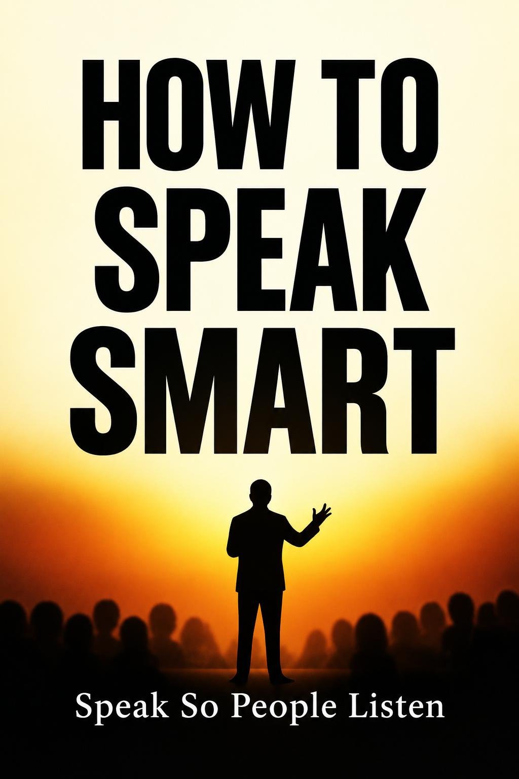 How to Speak Smart: Master the secret art and science of public speaking and powerful communication by Wisdom Library — book cover