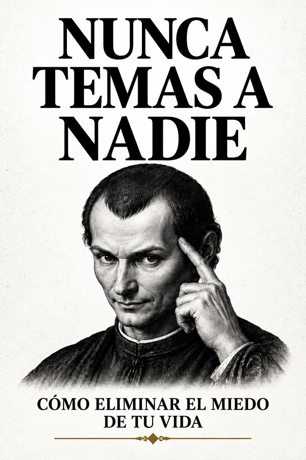 NUNCA TEMAS A NADIE: CÓMO ELIMINAR EL MIEDO DE TU VIDA by Biblioteca de la Sabiduría — book cover