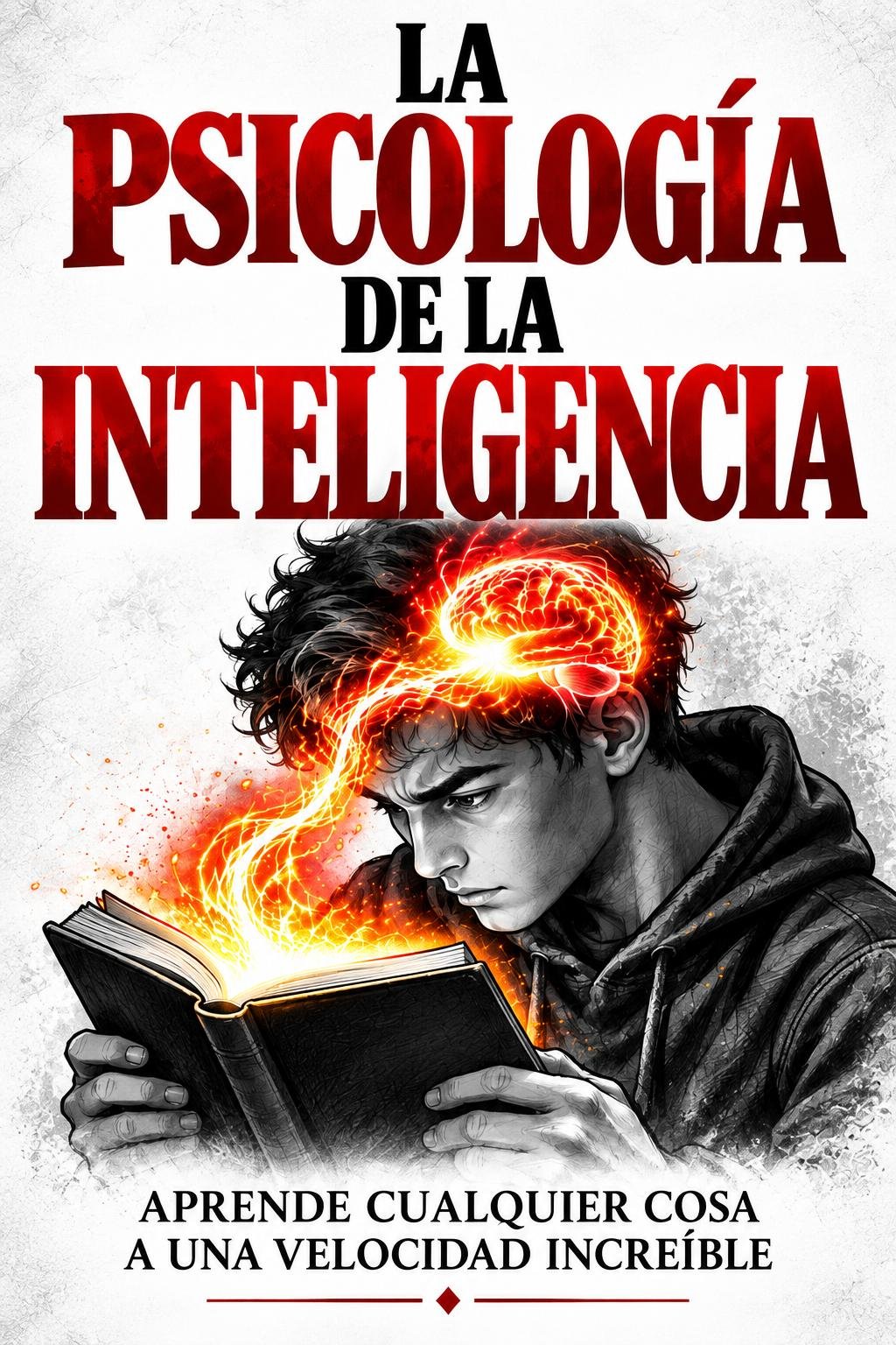 LA PSICOLOGÍA DE LA INTELIGENCIA APRENDE CUALQUIER COSA A UNA VELOCIDAD INCREÍBLE by Biblioteca de la Sabiduría — book cover