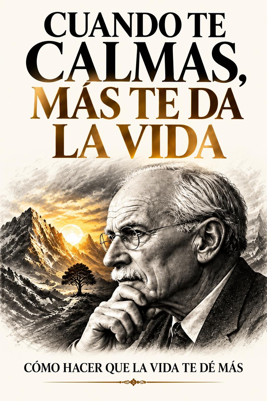CUANDO TE CALMAS, MÁS TE DA LA VIDA by Biblioteca de la Sabiduría — book cover