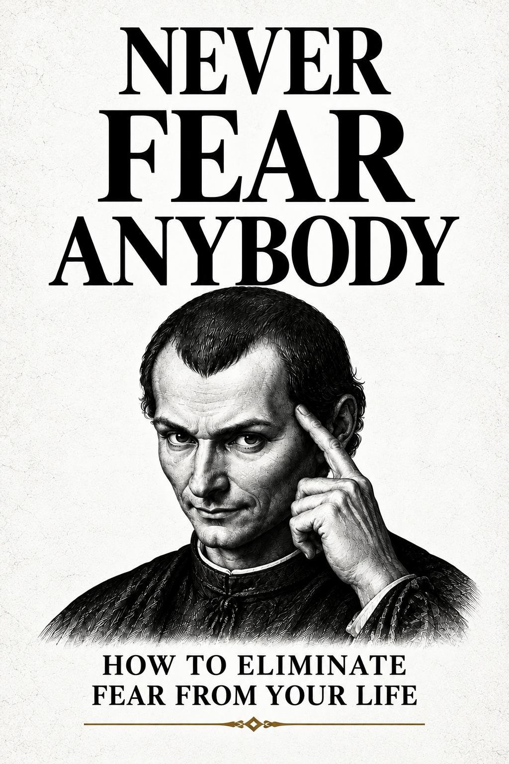 Never Fear Anybody: How to Remove Fear From Your Life by Wisdom Library — book cover