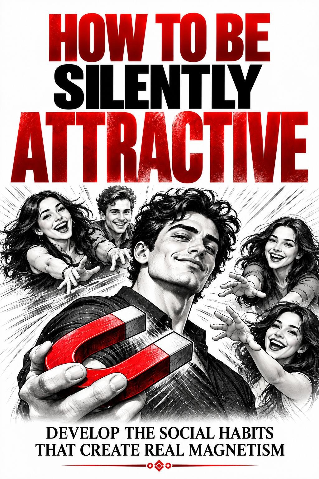 The Art Of Magnetism How To Be Quietly Attractive by Wisdom Library — book cover