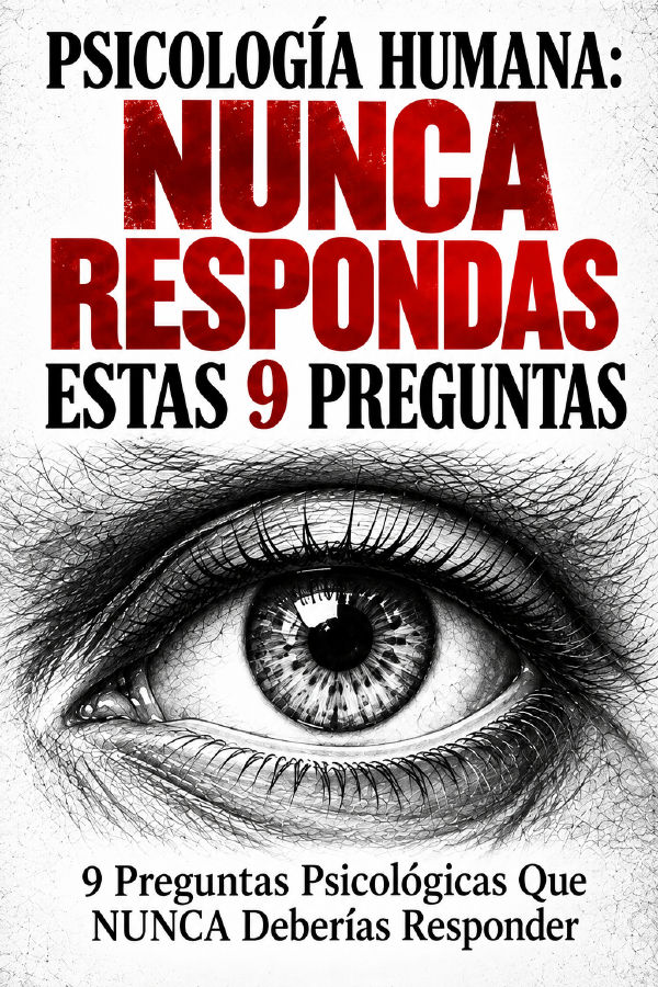 PSICOLOGÍA HUMANA: NUNCA RESPONDAS ESTAS 9 PREGUNTAS by Biblioteca de la Sabiduría — book cover