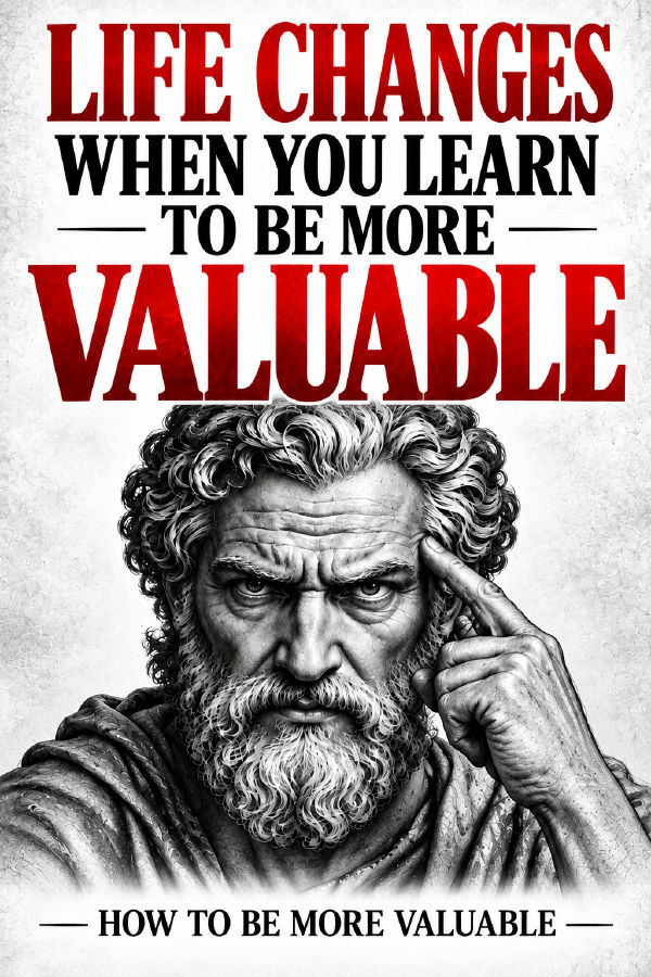 LIFE CHANGES WHEN YOU LEARN TO BE MORE VALUABLE by Wisdom Library — book cover