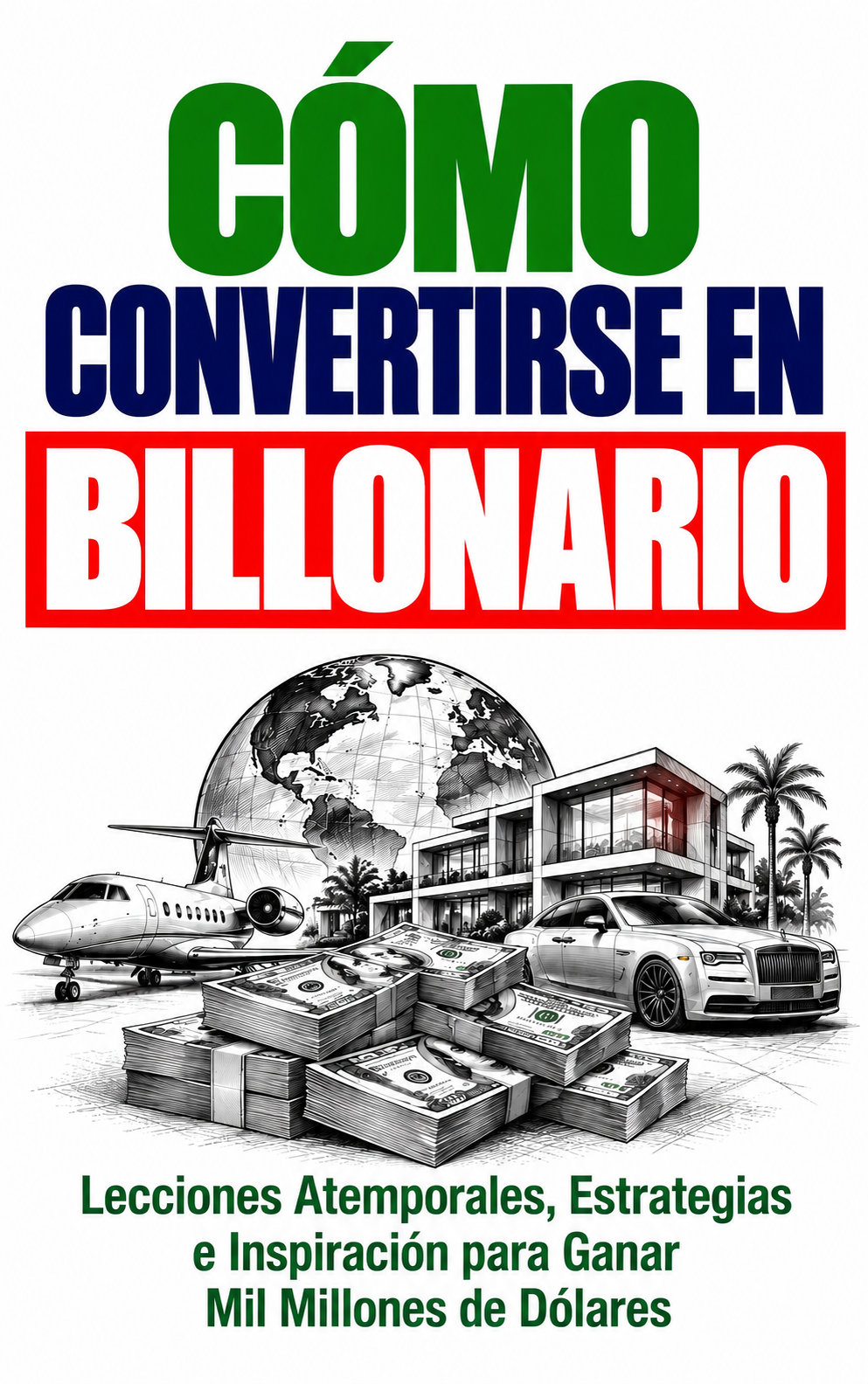 Cómo Convertirse En Multimillonario: Lecciones, Estrategias E Inspiración Atemporales Para Ganar Mil Millones De Dólares. by Biblioteca de la Sabiduría — book cover