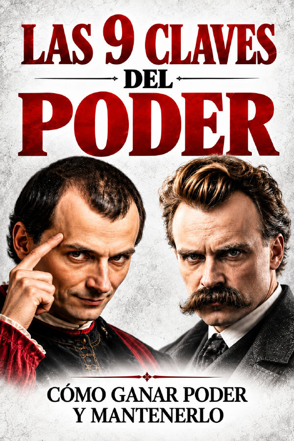 MAQUIAVELO + NIETZSCHE: LAS 9 CLAVES DEL PODER by Biblioteca de la Sabiduría — book cover