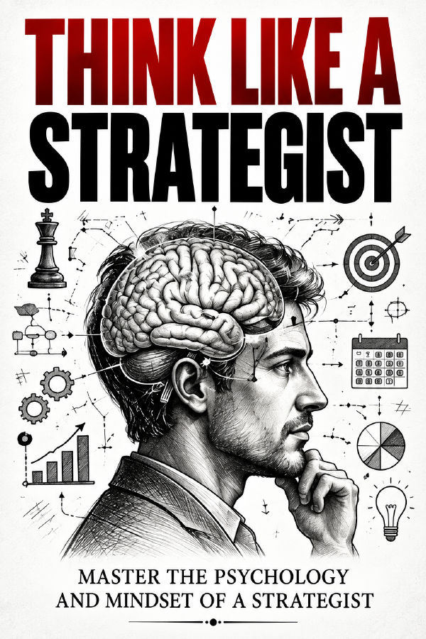 Think Like A Strategist: Master The Psychology And Mindset Of A Strategies by Wisdom Library — book cover