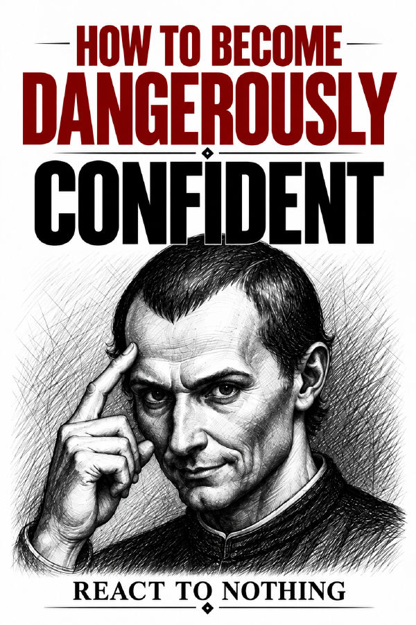 How To Become Dangerously Confident by Wisdom Library — book cover