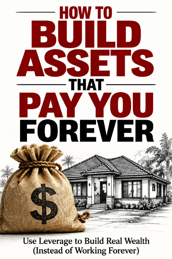 How To Build Assets That Pay You FOREVER by Wisdom Library — book cover