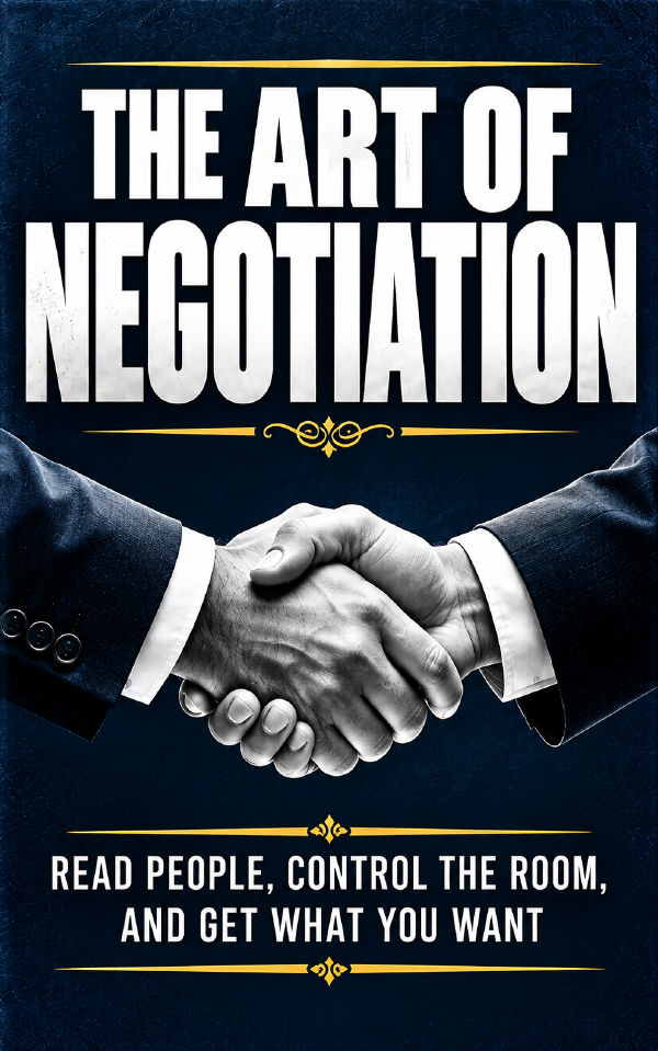 THE ART OF NEGOTIATION: Read People, Control the Room, and Get What You Want by Wisdom Library — book cover