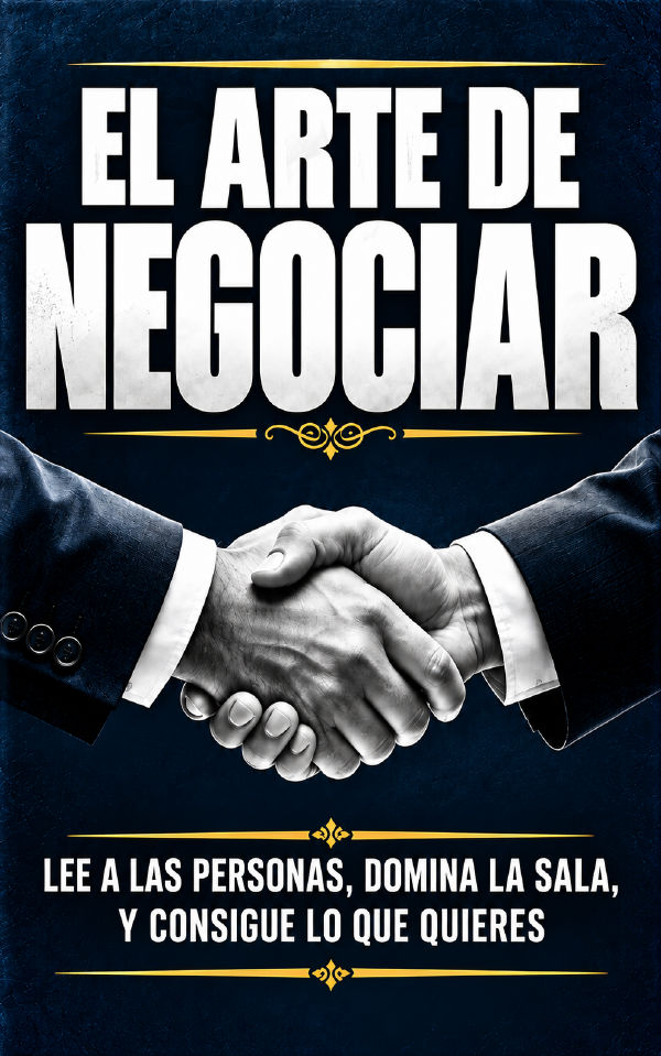 EL ARTE DE LA NEGOCIACIÓN: Aprende A Interpretar A Las Personas, A Controlar La Situación Y A Conseguir Lo Que Quieres by Biblioteca de la Sabiduría — book cover
