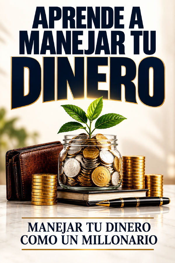 APRENDE A MANEJAR TU DINERO by Biblioteca de la sabiduría — book cover