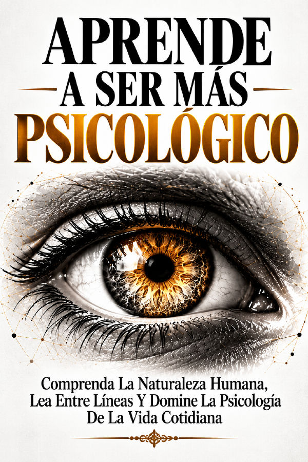 APRENDE A SER MÁS PSICOLÓGICO: Comprenda La Naturaleza Humana, Lea Entre Líneas Y Domine La Psicología De La Vida Cotidiana. by Biblioteca de la sabiduría — book cover