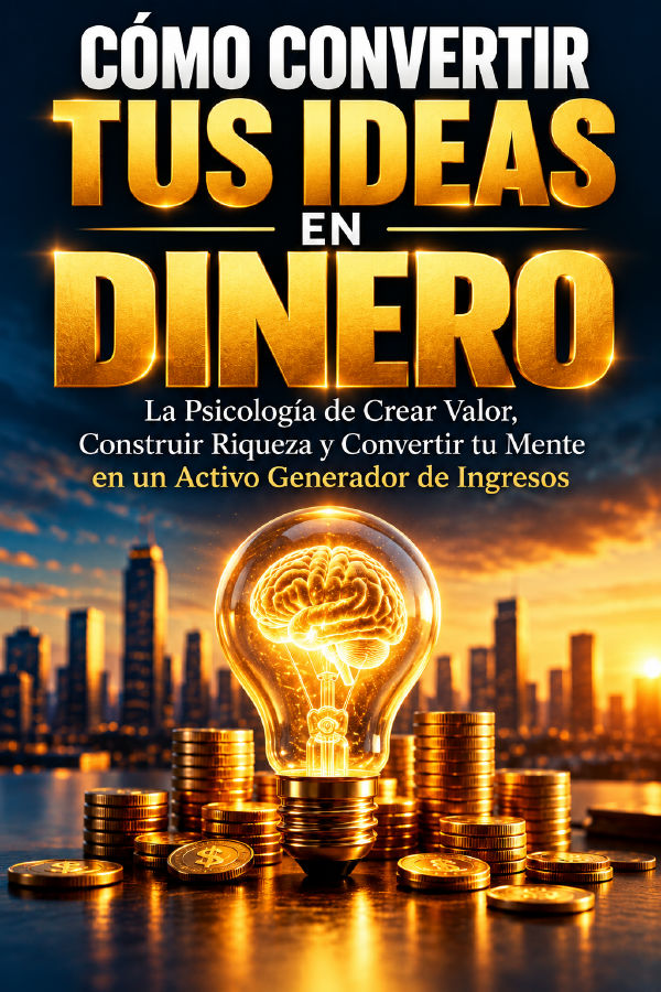 CÓMO CONVERTIR TUS IDEAS EN DINERO by Biblioteca de la sabiduría — book cover