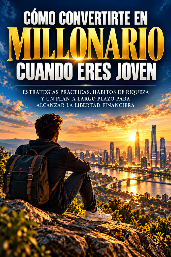 CÓMO CONVERTIRSE EN MILLONARIO SIENDO JOVEN by Biblioteca de la Sabiduría — book cover