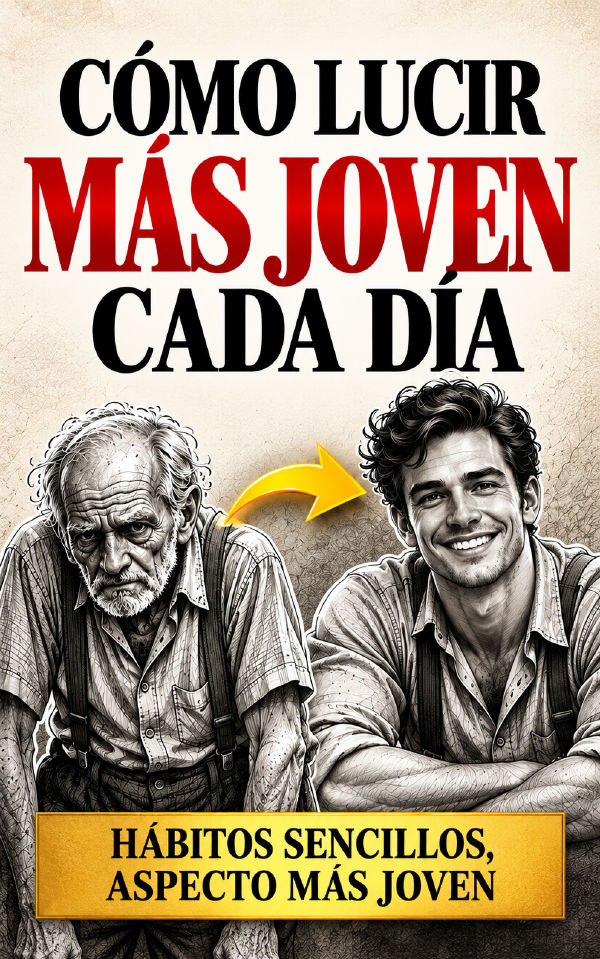 CÓMO LUCIR MÁS JOVEN CADA DÍA by Biblioteca de la sabiduría — book cover