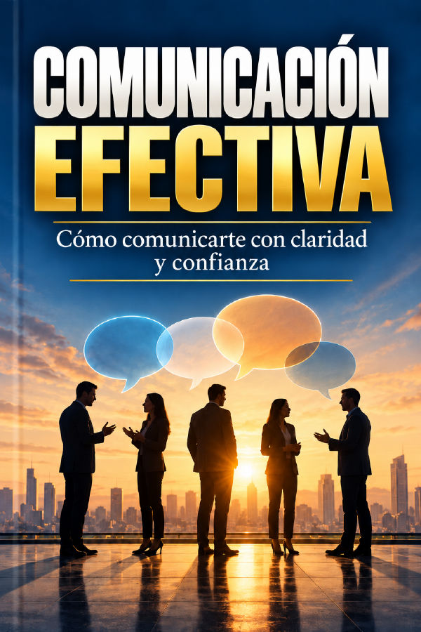 COMUNICACIÓN EFECTIVA: CÓMO COMUNICARTE CON CLARIDAD Y CONFIANZA by Biblioteca de la Sabiduría — book cover