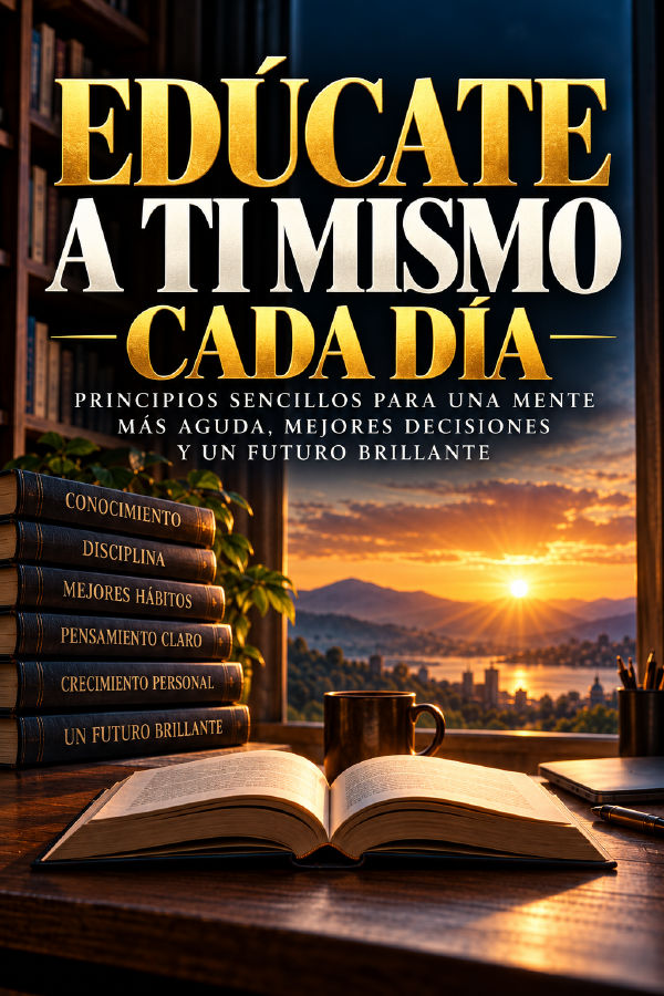 EDUCATE A TI MISMO CADA DÍA by Biblioteca de la Sabiduría — book cover