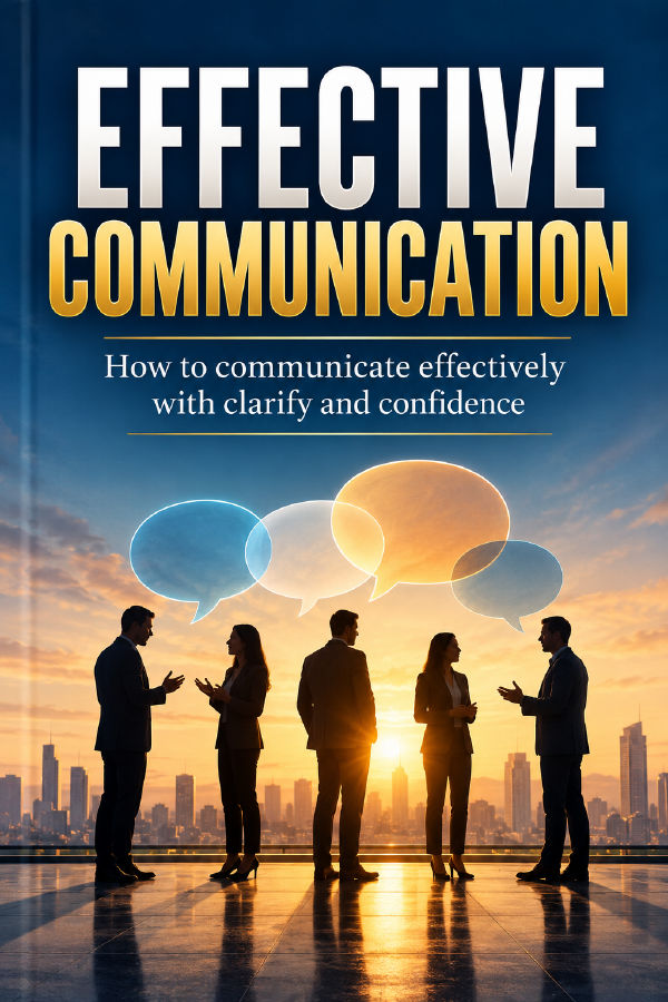 EFFECTIVE COMMUNICATION: How To Communicate Effectively With Clarify And Confidence" by Wisdom Library — book cover