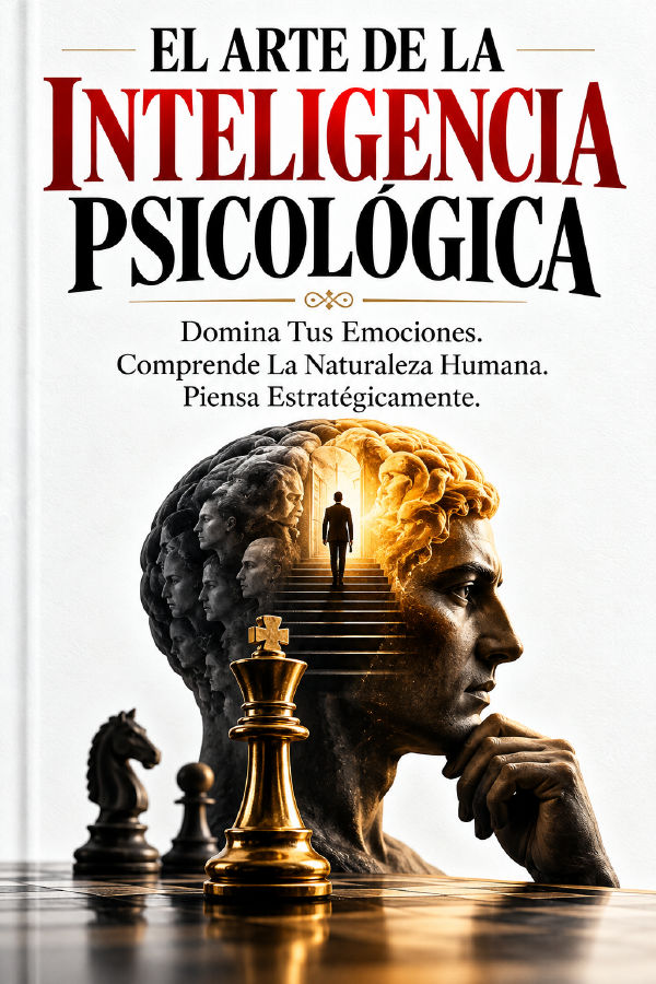 EL ARTE DE LA INTELIGENCIA PSICOLÓGICA: Domina Tus Emociones. Comprende La Naturaleza Humana. Piensa Estratégicamente. by Biblioteca de la sabiduría — book cover