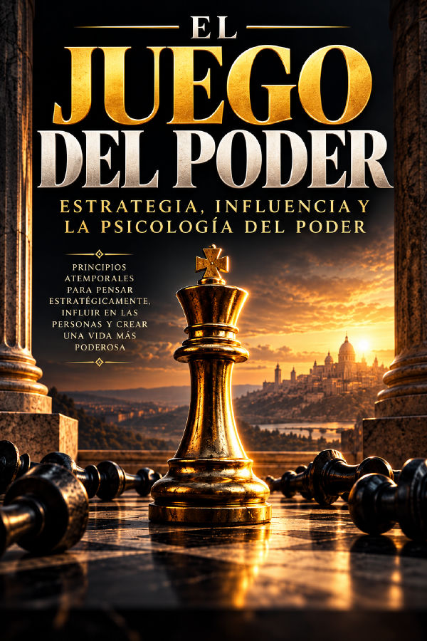 EL JUEGO DEL PODER: Estrategia, Influencia y La Psicología Del Poder by Biblioteca de la Sabiduría — book cover