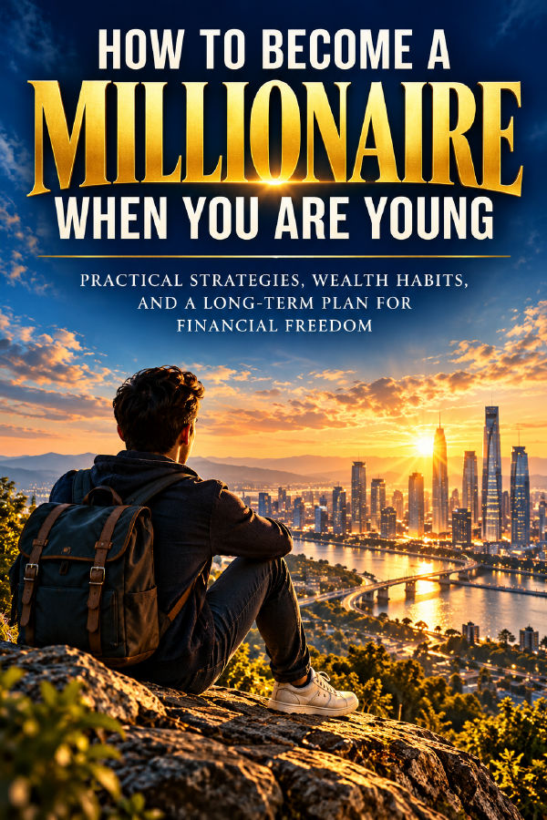 How To Become A Millionaire When You Are Young by Wisdom Library — book cover