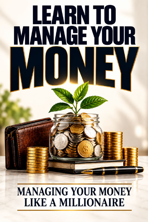 LEARN TO MANAGE YOUR MONEY by Wisdom Library — book cover
