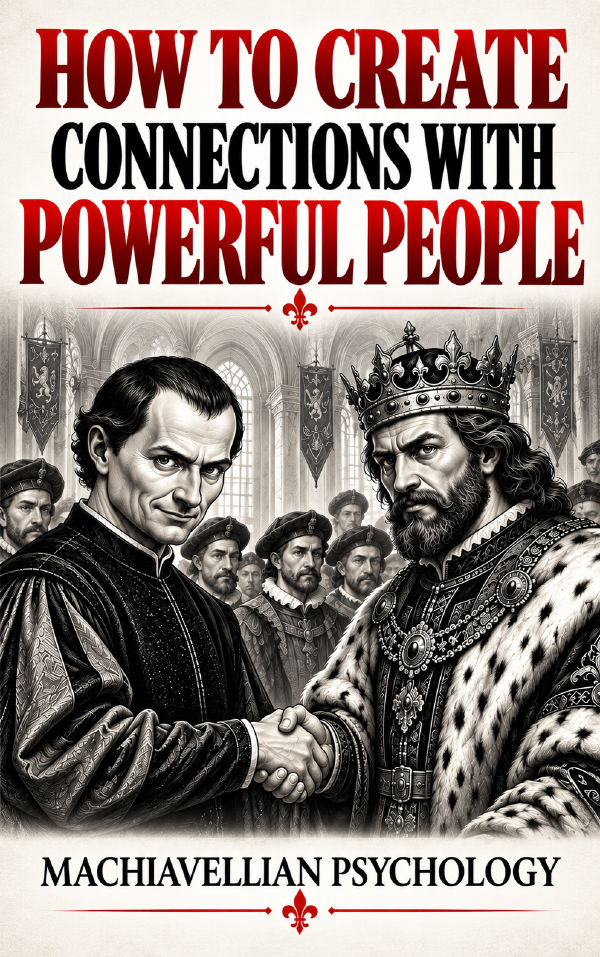 Machiavelli Psychology: How To Create Connections With Powerful People by Wisdom Library — book cover