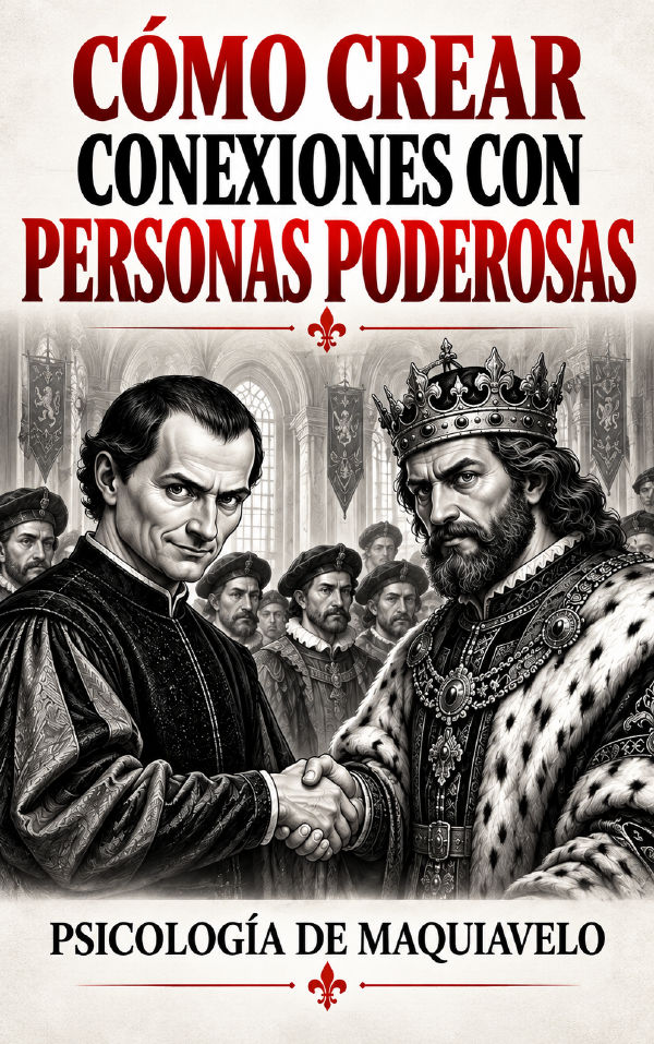 Psicología De Maquiavelo: Cómo Crear Conexiones Con Personas Poderosas by Biblioteca de la sabiduría — book cover