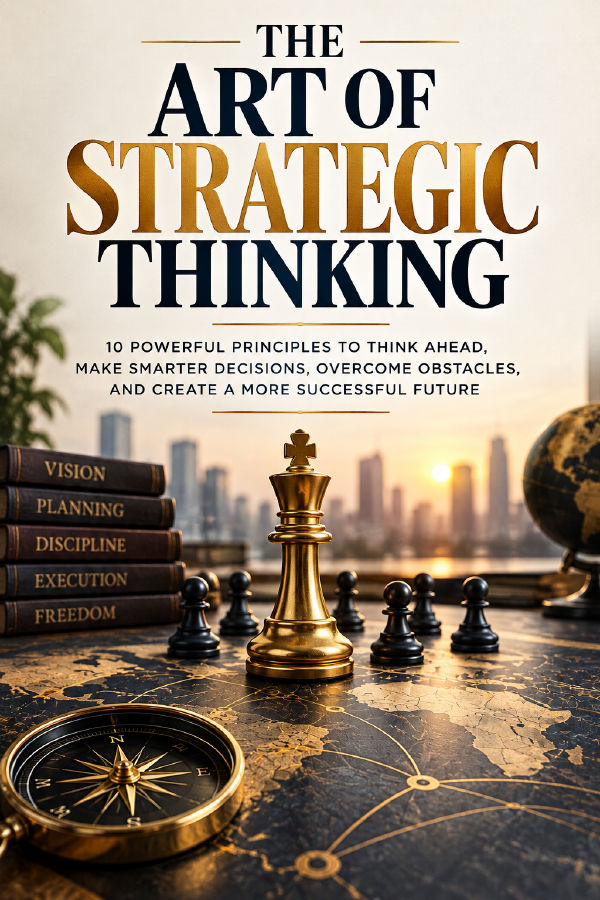 THE ART OF STRATEGIC THINKING by Wisdom Library — book cover
