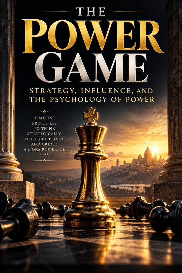 THE POWER GAME: Strategy, Influence, and the Psychology of Power by Wisdom Library — book cover
