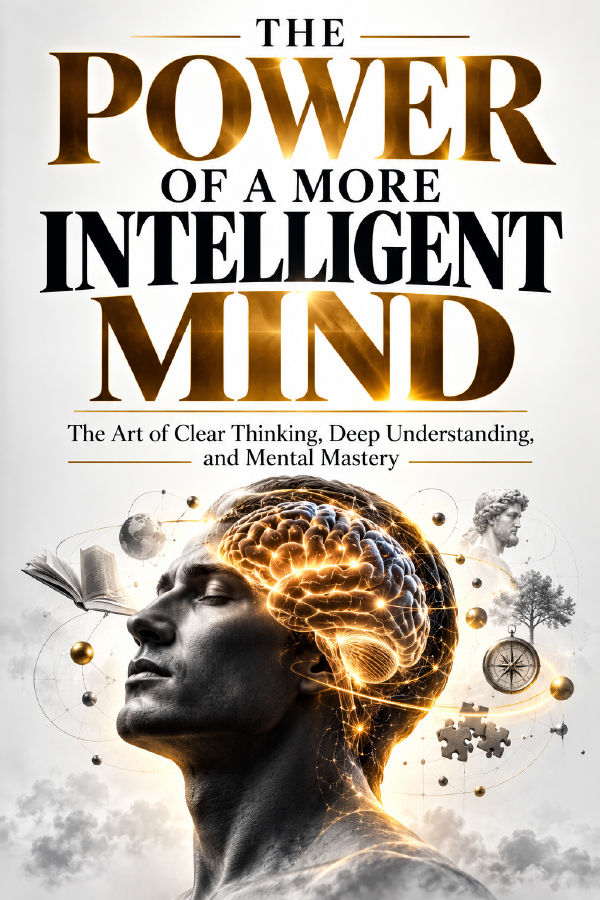 THE POWER OF A MORE INTELLIGENT MIND: The Art of Clear Thinking, Deep Understanding, and Mental Mastery by Wisdom Library — book cover