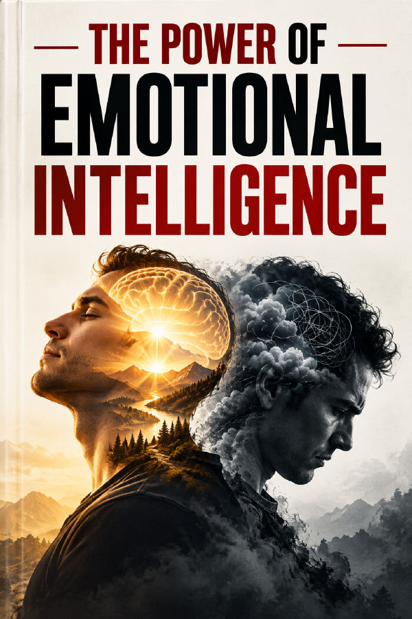 THE POWER OF EMOTIONAL INTELLIGENCE: Master Your Emotions, Understand Human Behavior, and Take Control of Your Life by Wisdom Library — book cover
